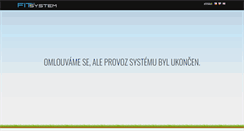 Desktop Screenshot of fitsystem.cz