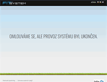 Tablet Screenshot of fitsystem.cz